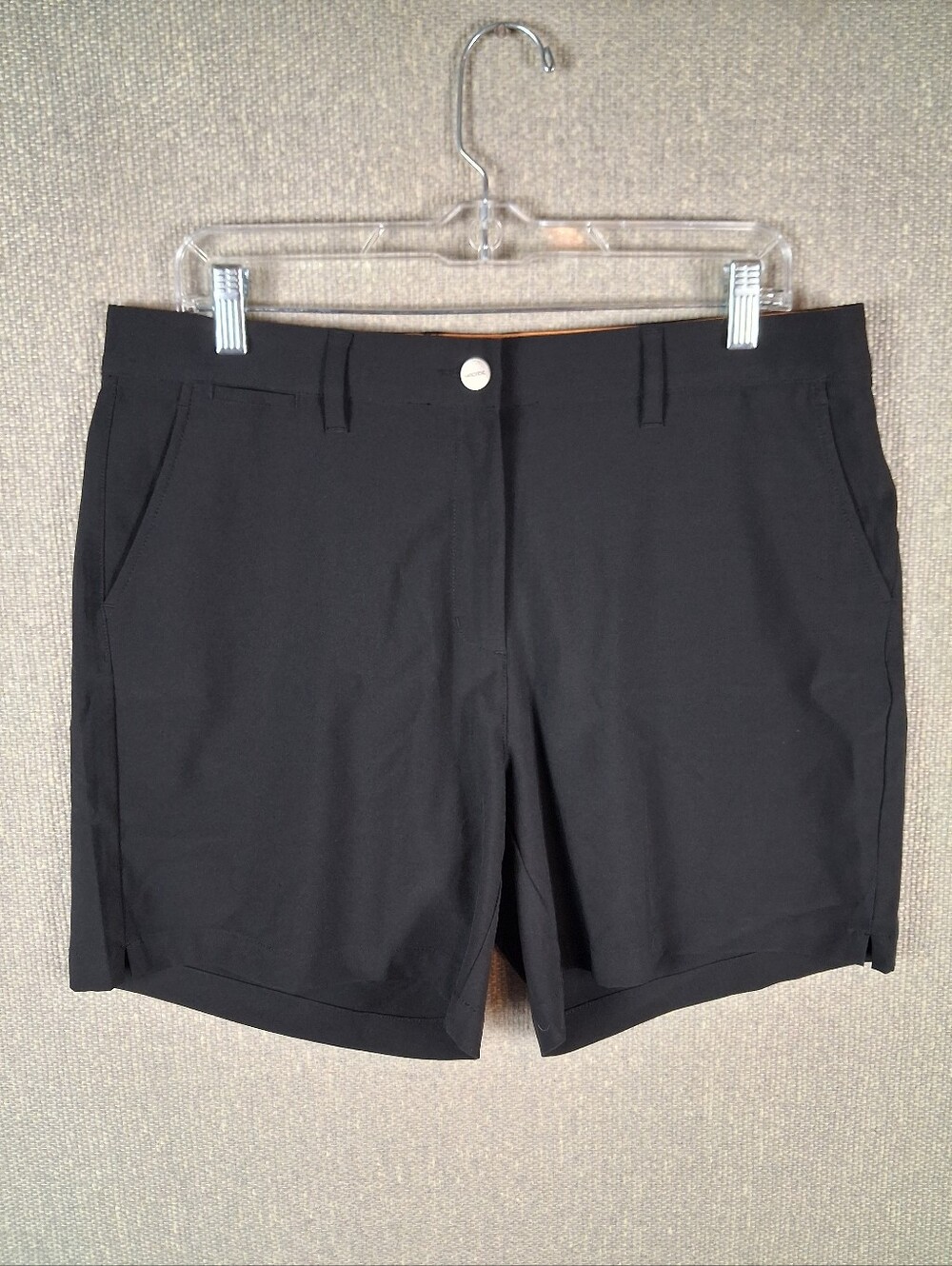 Macade Shorts Mens Size 42R Black Slim-Fit Golf Performance 4 Way Stretch Casual